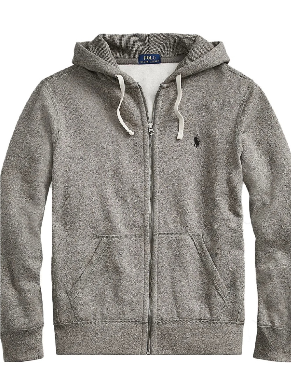 Ralph Lauren WITH TAGS Men’s Heather Gray Zip-Up Hoodie Sweater